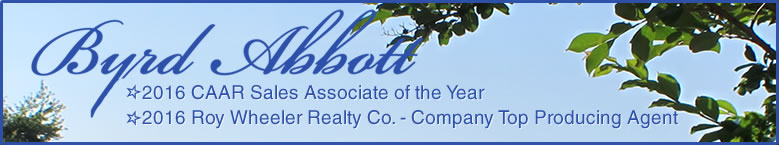 Byrd Abbott: Specializing in Charlottesville, Albemarle County, and Central Virginia Real Estate